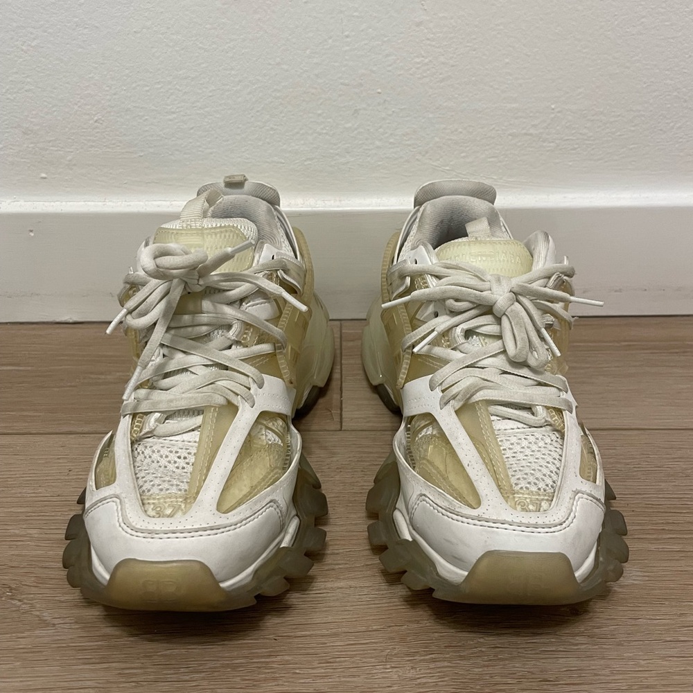 Balenciaga Track Clear Sole Sneakers - Size 37